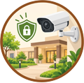 Security with CCTV Surveillance